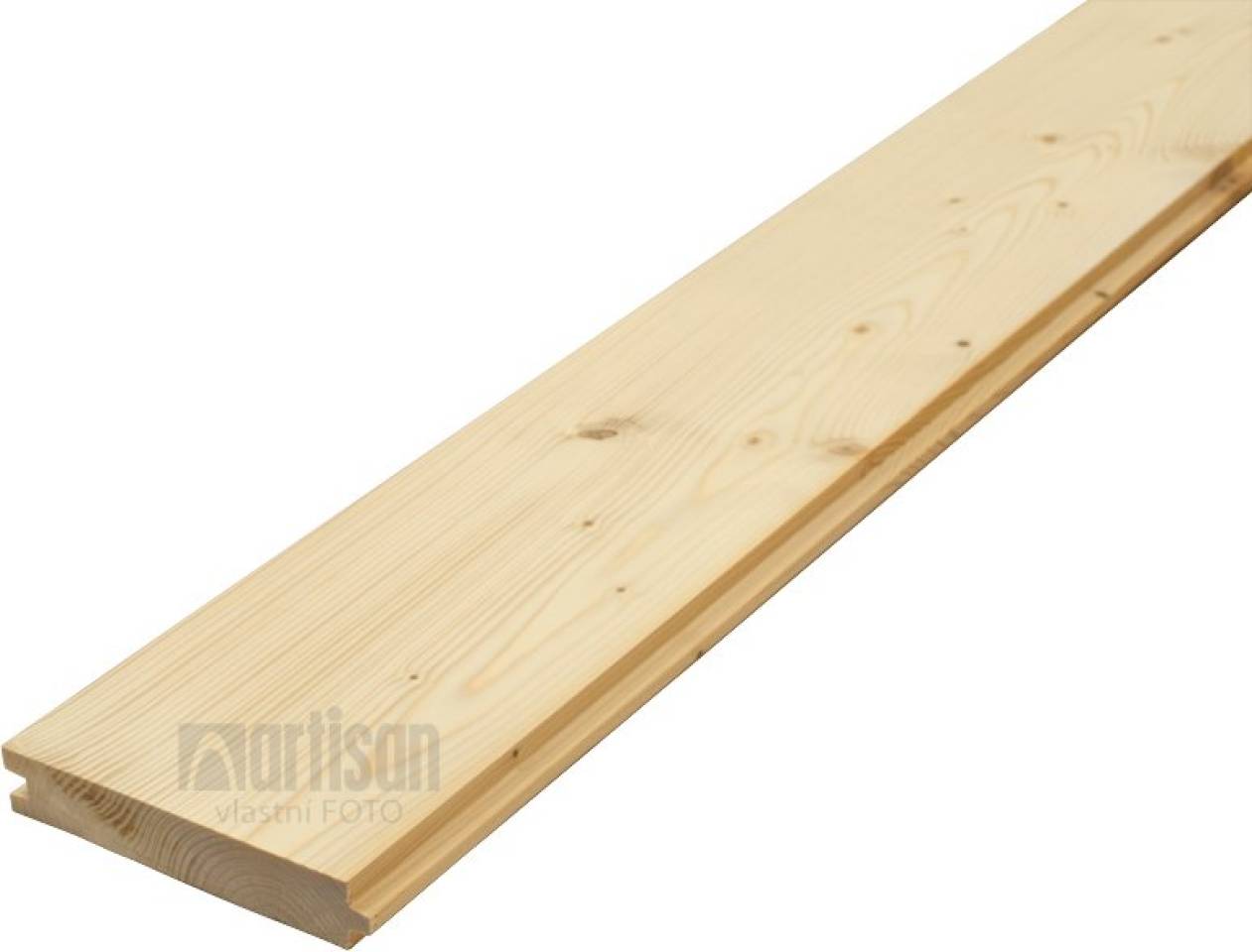 Podlahové palubky 27x146x5000 Smrk