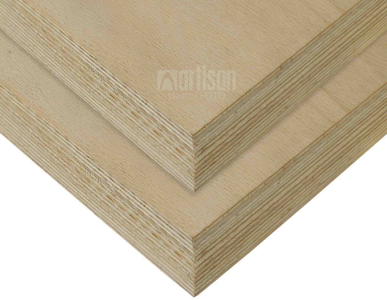 Překližka MULTIFINE broušená B/BB 40x1250x2500 Buk