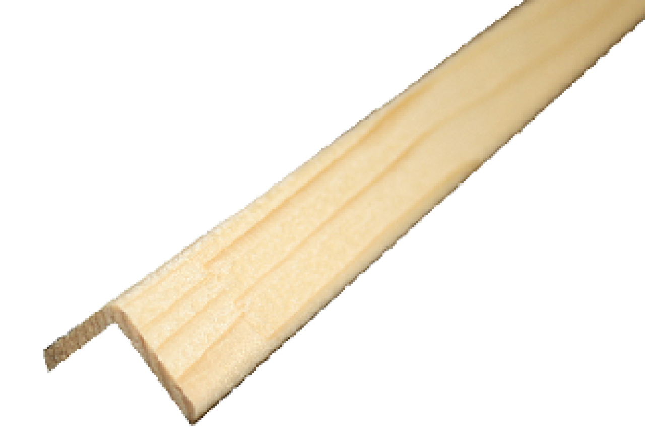 Profilové lišty vnější rohové 25x25x2000 - smrk