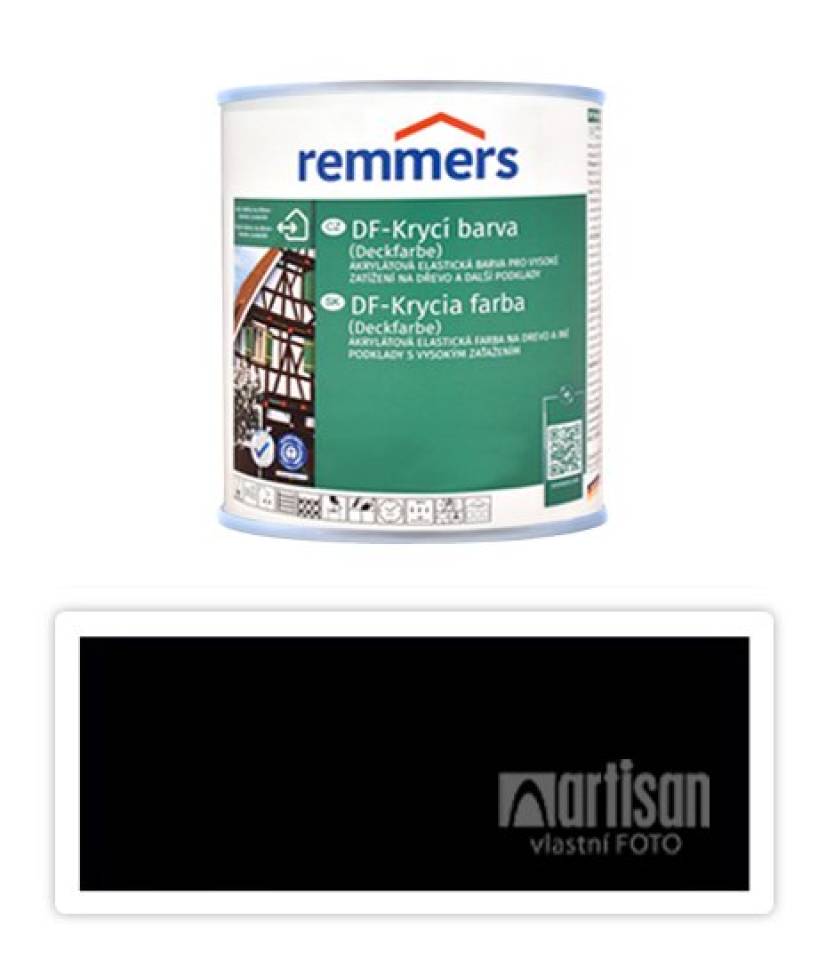 REMMERS DF - Krycí barva 0.1 l Schwarz / Černá
