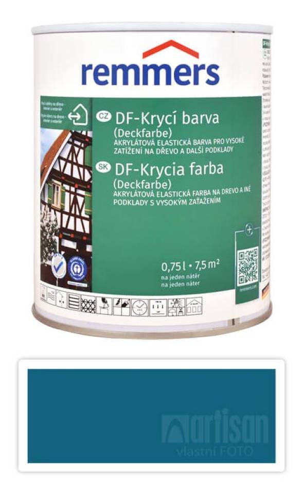 REMMERS DF - Krycí barva 0.75 l Friesenblau / Modrá