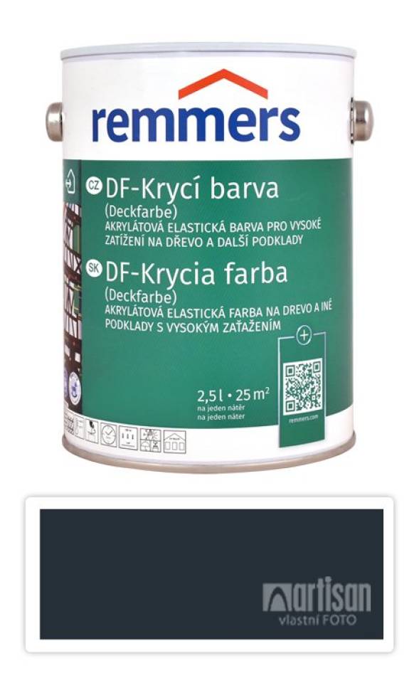 REMMERS DF - Krycí barva 2.5 l Anthrazitgrau / Antracitově šedá RAL 7016