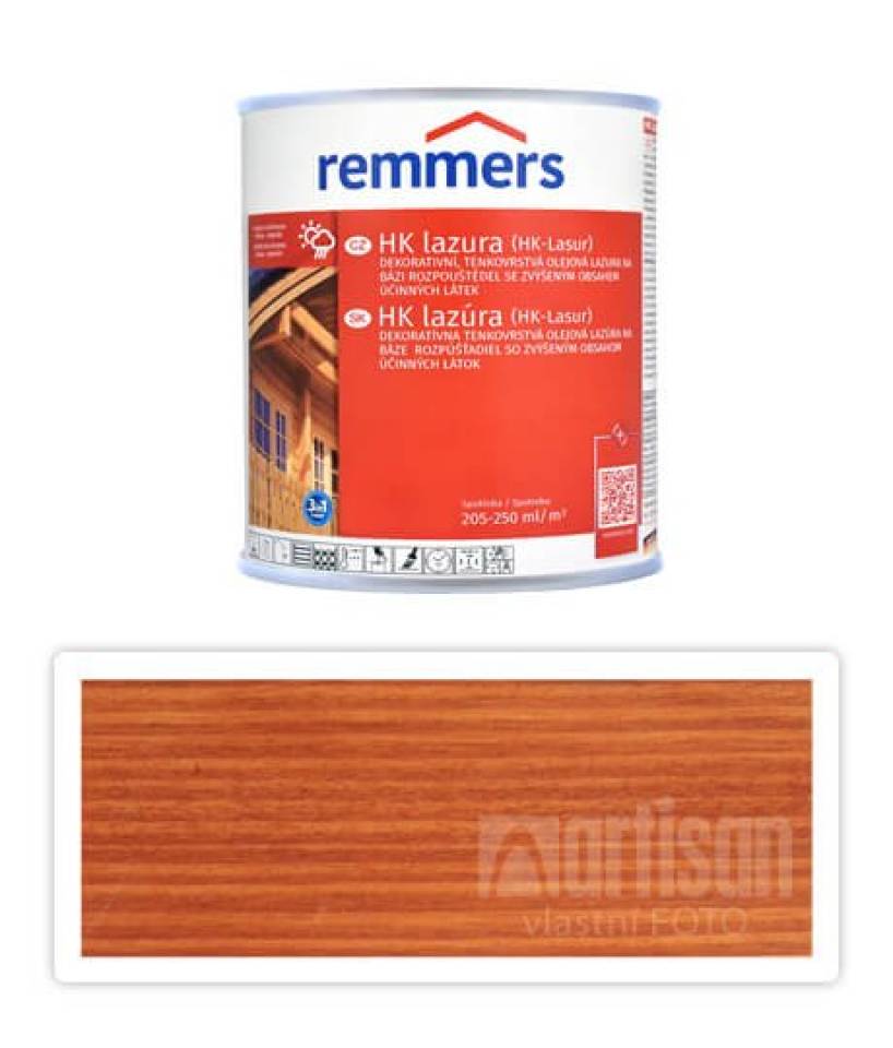 REMMERS HK lazura - ochranná lazura na dřevo pro exteriér 0.1 l Teak