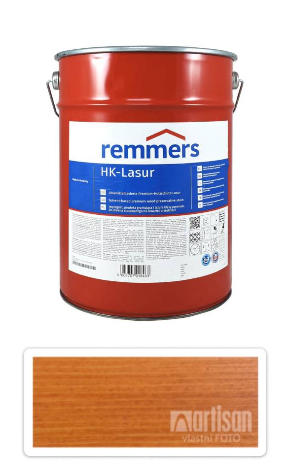 REMMERS HK lazura - ochranná lazura na dřevo pro exteriér 20 l Pinie