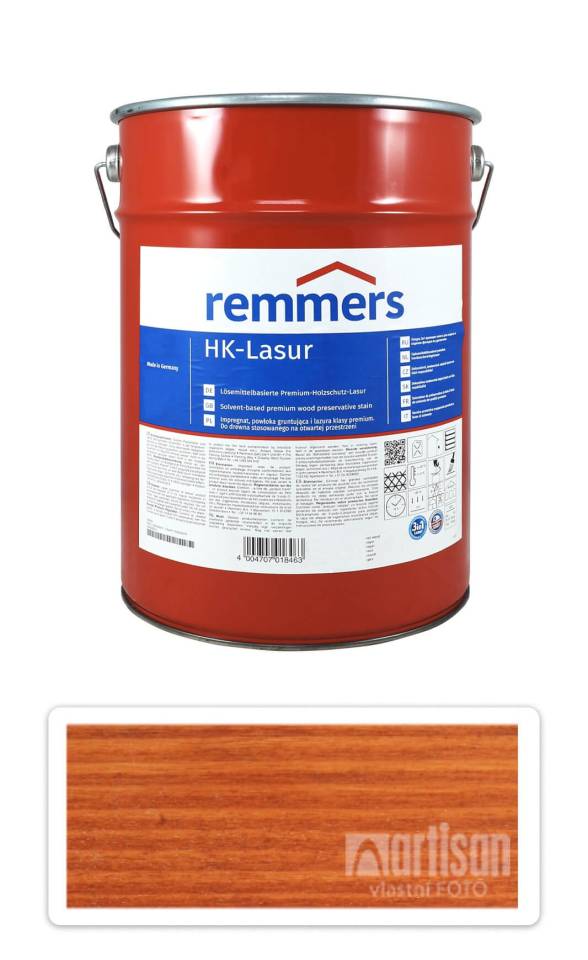 REMMERS HK lazura - ochranná lazura na dřevo pro exteriér 20 l Teak