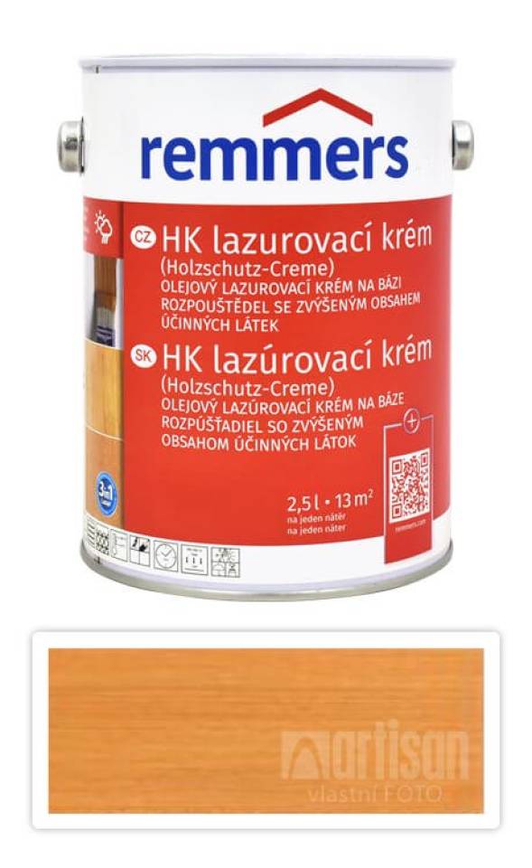REMMERS HK lazurovací krém 2.5 l Pinie