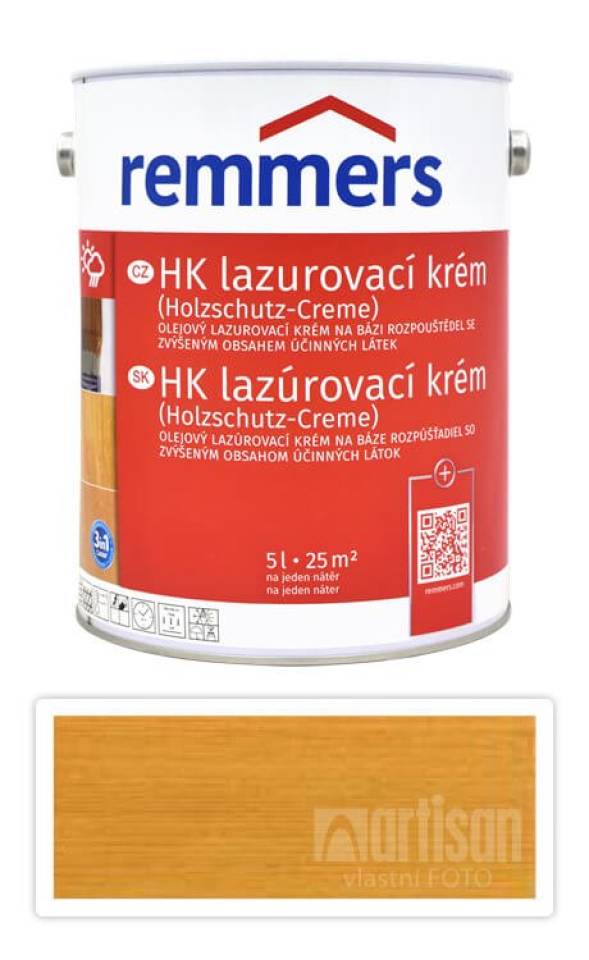 REMMERS HK lazurovací krém 5 l Dub světlý