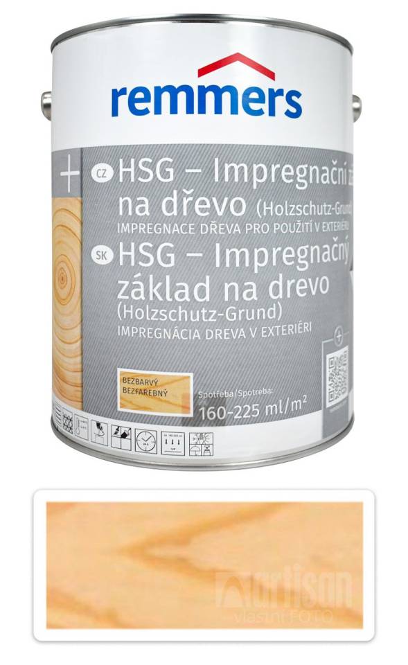 REMMERS HSG - Impregnace na dřevo v exteriéru 5 l Bezbarvá