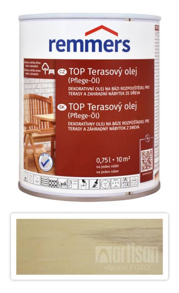 REMMERS TOP Terasový olej na bázi rozpouštědel 0.75 l Bezbarvý