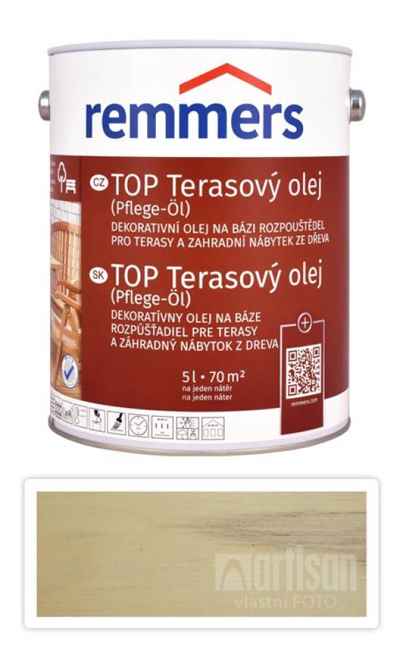 REMMERS TOP Terasový olej na bázi rozpouštědel 5 l Bezbarvý