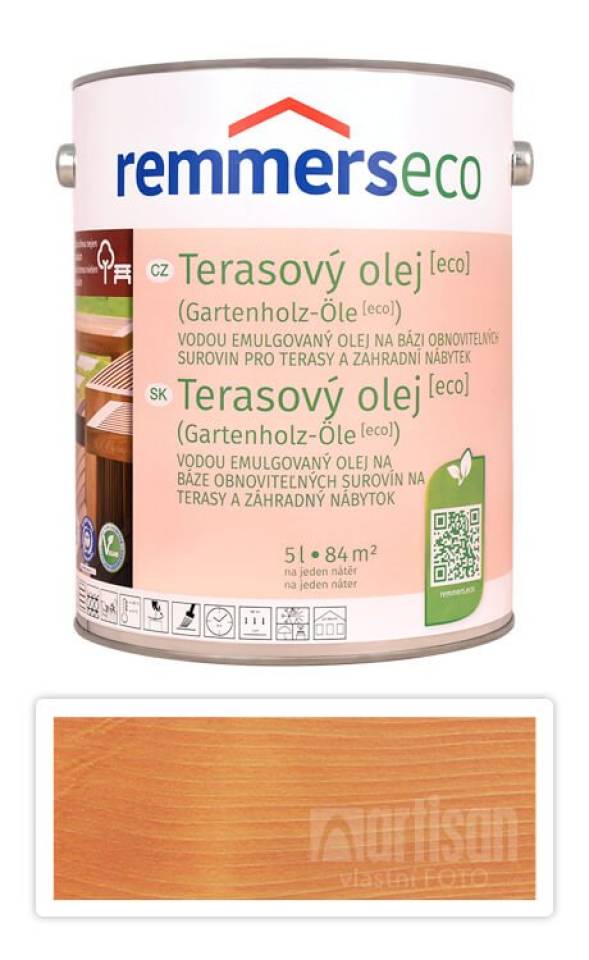 REMMERS Terasový olej ECO - vodou ředitelný 5 l Douglasien