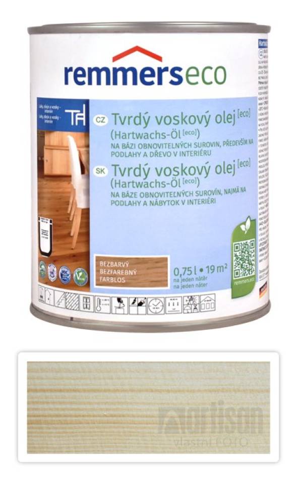 REMMERS Tvrdý voskový olej 0.75 ECO l Bezbarvý
