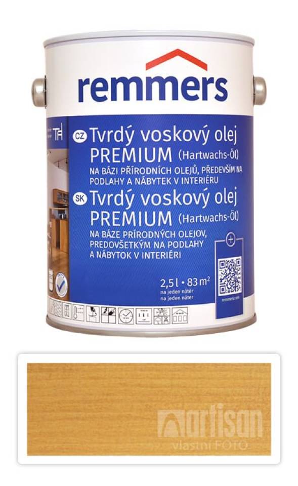 REMMERS Tvrdý voskový olej PREMIUM 2.5 l Dub rustikální