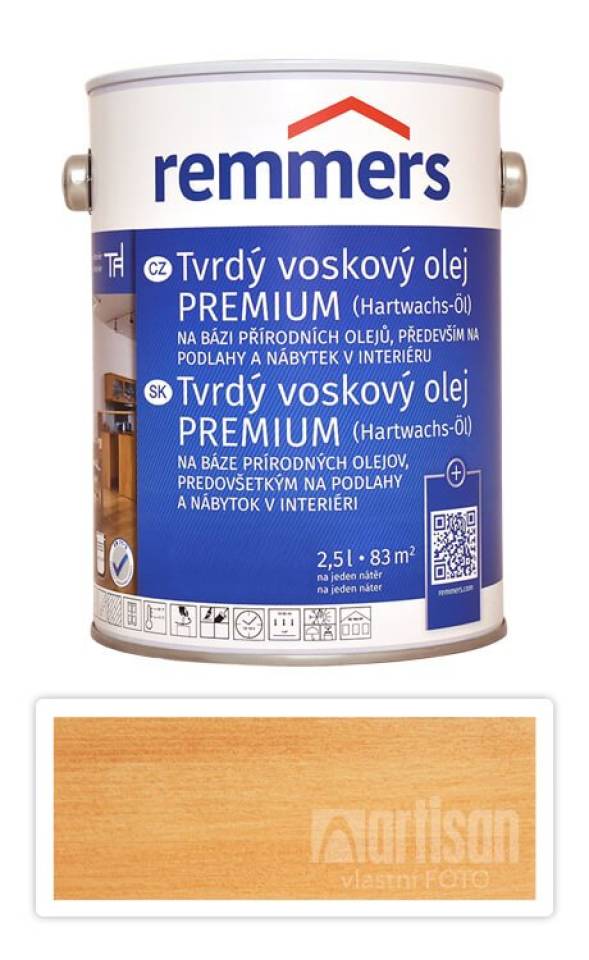 REMMERS Tvrdý voskový olej PREMIUM 2.5 l Pinie