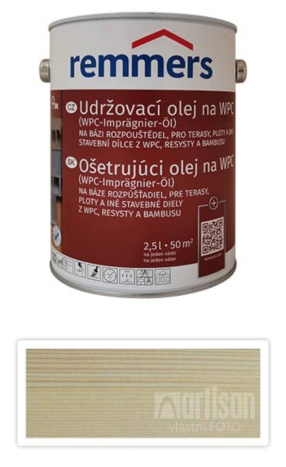 REMMERS Udržovací olej na WPC 2.5 l Bezbarvý
