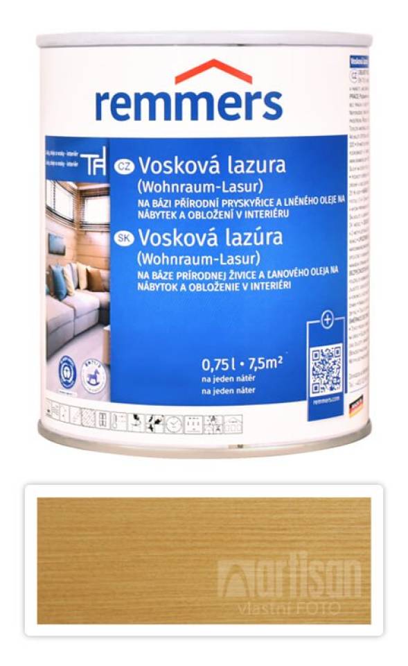 REMMERS Vosková lazura 0.75 l Dub