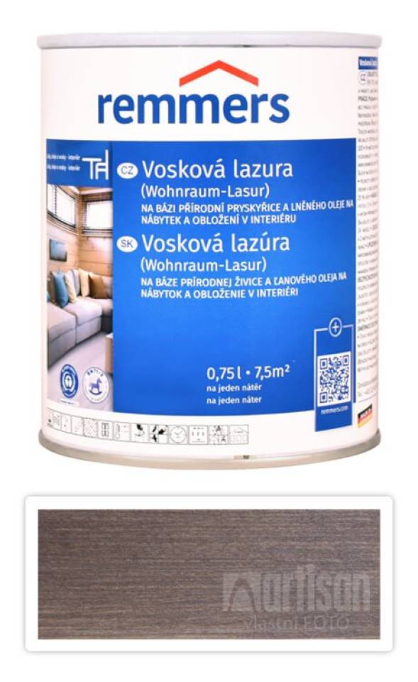 REMMERS Vosková lazura 0.75 l Mocca