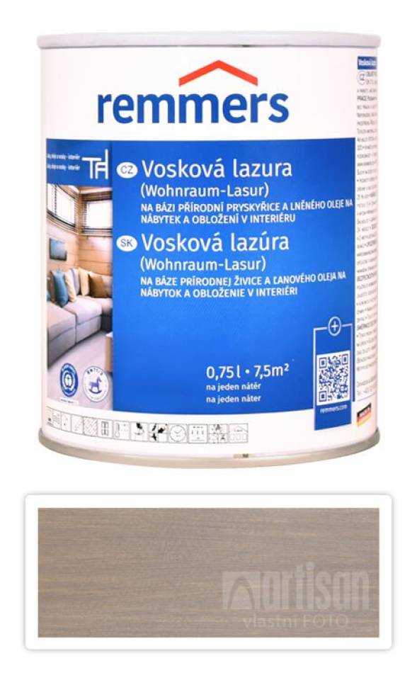 REMMERS Vosková lazura 0.75 l Toskánská šedá