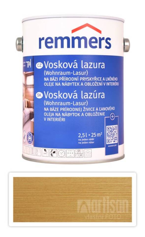 REMMERS Vosková lazura 2.5 l Dub