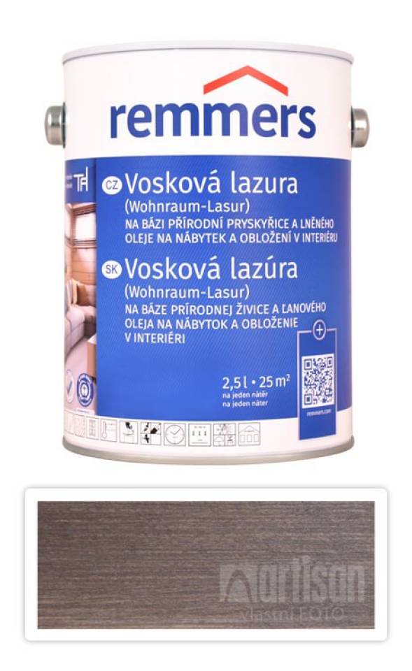 REMMERS Vosková lazura 2.5 l Mocca