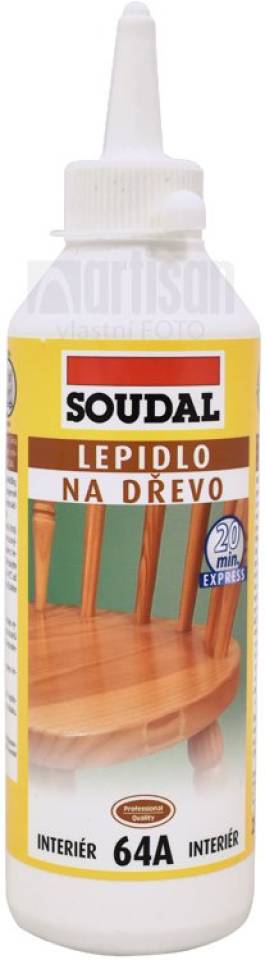 SOUDAL Lepidlo na dřevo 64A rychleschnoucí 250 g