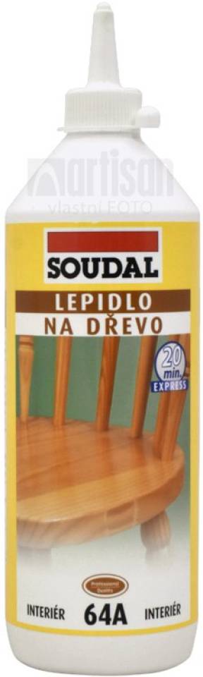 SOUDAL Lepidlo na dřevo 64A rychleschnoucí 750 g