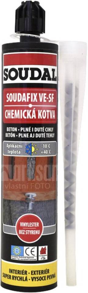 SOUDAL SOUDAFIX VE-SF - chemická kotva 280 ml