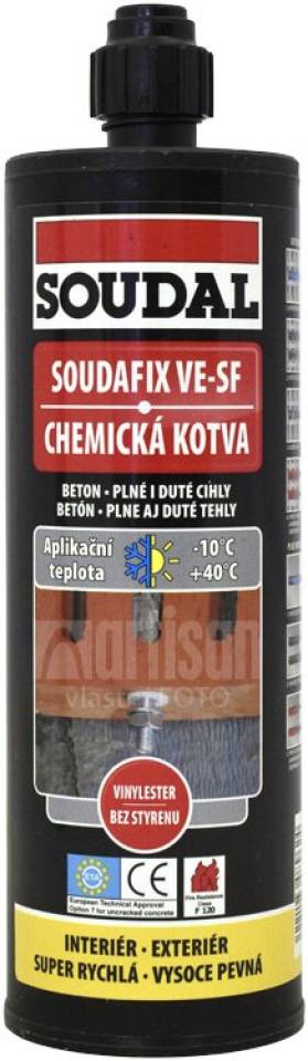 SOUDAL SOUDAFIX VE-SF - chemická kotva 380 ml