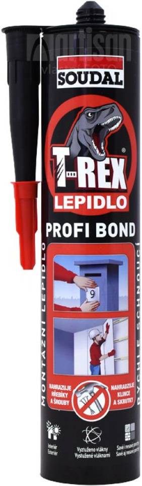 SOUDAL T-REX PROFI BOND - lepidlo 380g