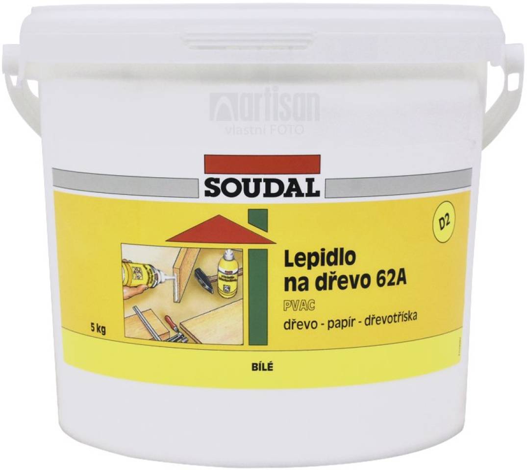 SOUDAL lepidlo na dřevo 62A 5 kg