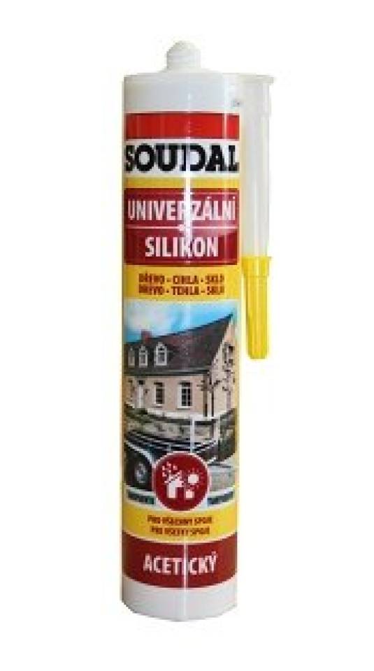 SOUDAL silikon univerzální 300 ml transparent