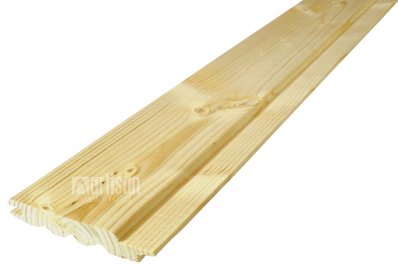 Saunové palubky 14x96x2100 DP - SOFTLINE - Severský smrk