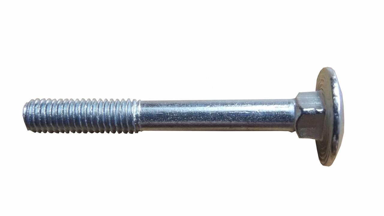 Šroub vratový M5x40 ZB DIN 603 4.8