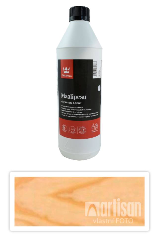 TIKKURILA Maalipesu - čistič a odmašťovač 1 l Bezbarvý