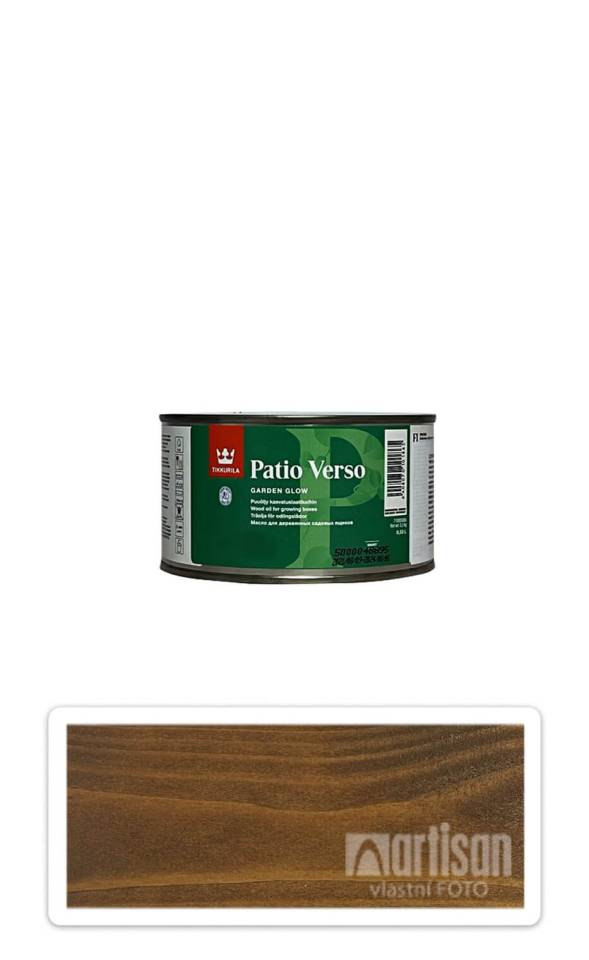 TIKKURILA Patio Verso - olej na vyvýšené záhony 0.33 l Hnědý