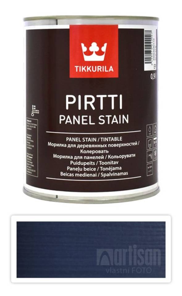 TIKKURILA Pirtti - vodou ředitelné mořidlo na dřevo v interiéru 0.9 l Ilta 5085