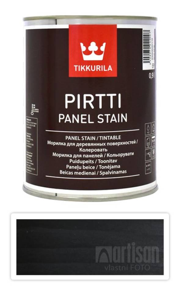 TIKKURILA Pirtti - vodou ředitelné mořidlo na dřevo v interiéru 0.9 l Kuusi 5079