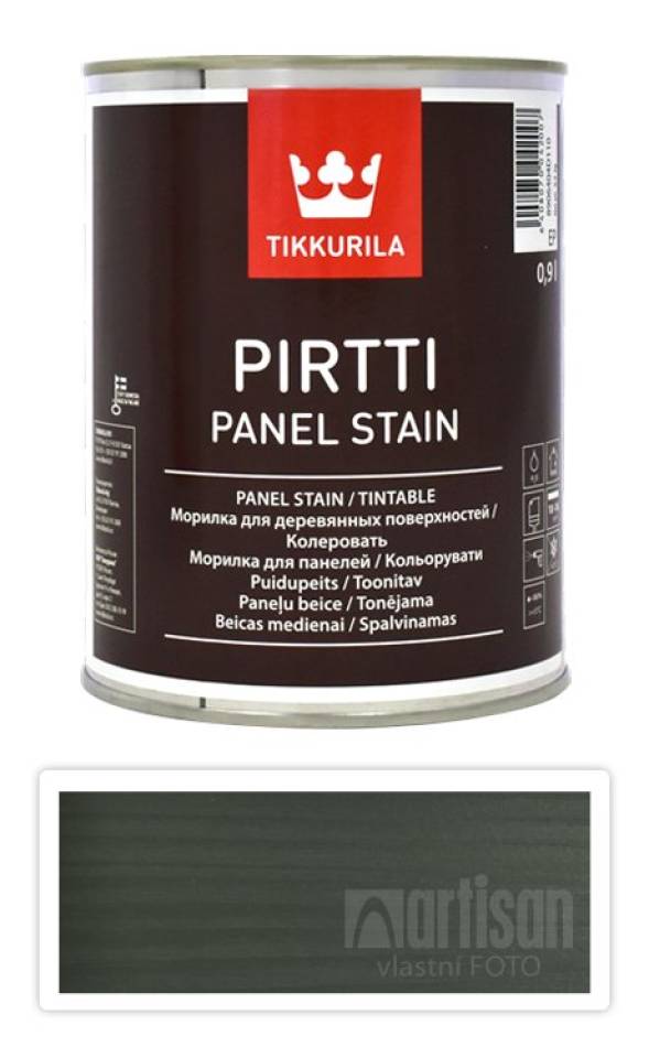 TIKKURILA Pirtti - vodou ředitelné mořidlo na dřevo v interiéru 0.9 l Lehti 5066