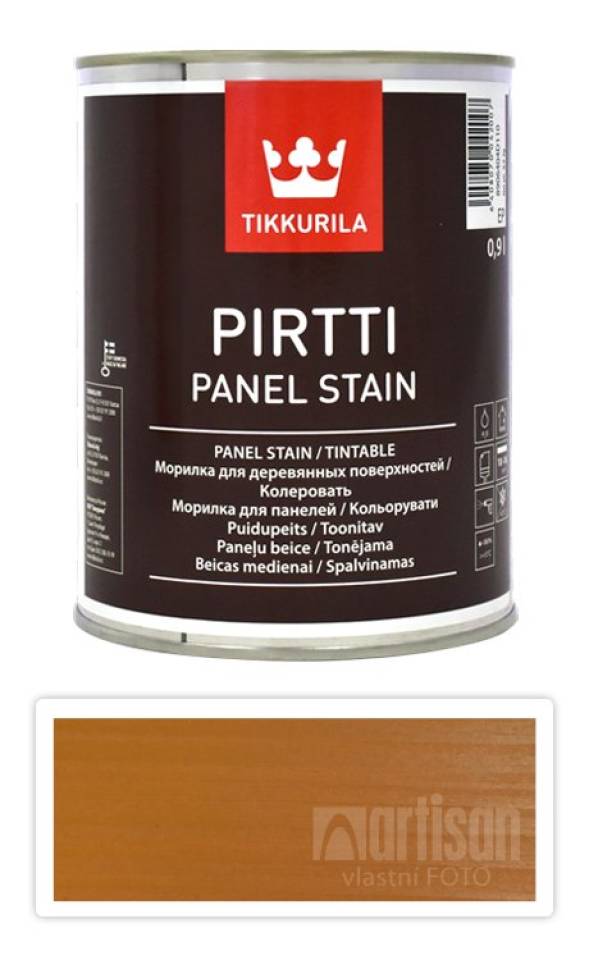 TIKKURILA Pirtti - vodou ředitelné mořidlo na dřevo v interiéru 0.9 l Mesi 5050