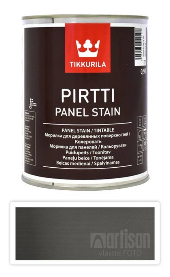 TIKKURILA Pirtti - vodou ředitelné mořidlo na dřevo v interiéru 0.9 l Poro 5087