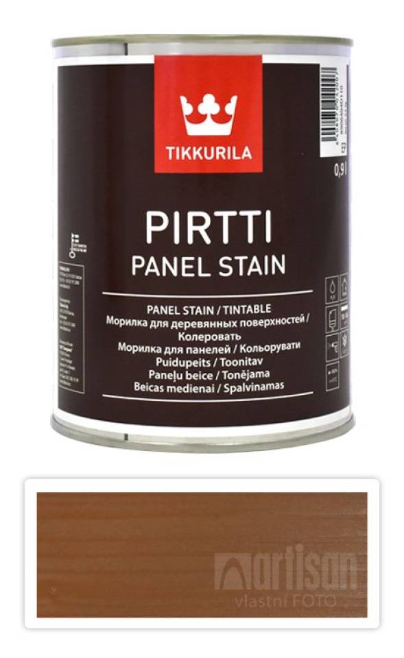 TIKKURILA Pirtti - vodou ředitelné mořidlo na dřevo v interiéru 0.9 l Pouta 5052