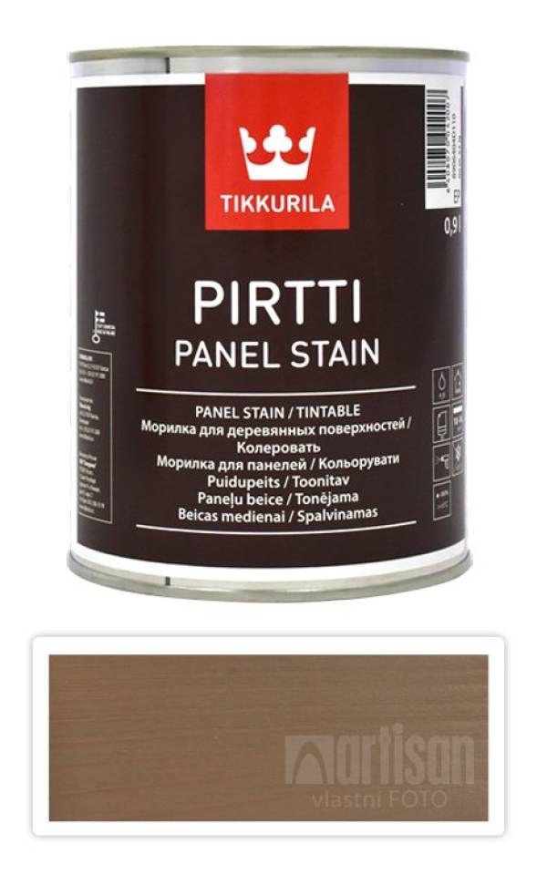TIKKURILA Pirtti - vodou ředitelné mořidlo na dřevo v interiéru 0.9 l Sora 5063