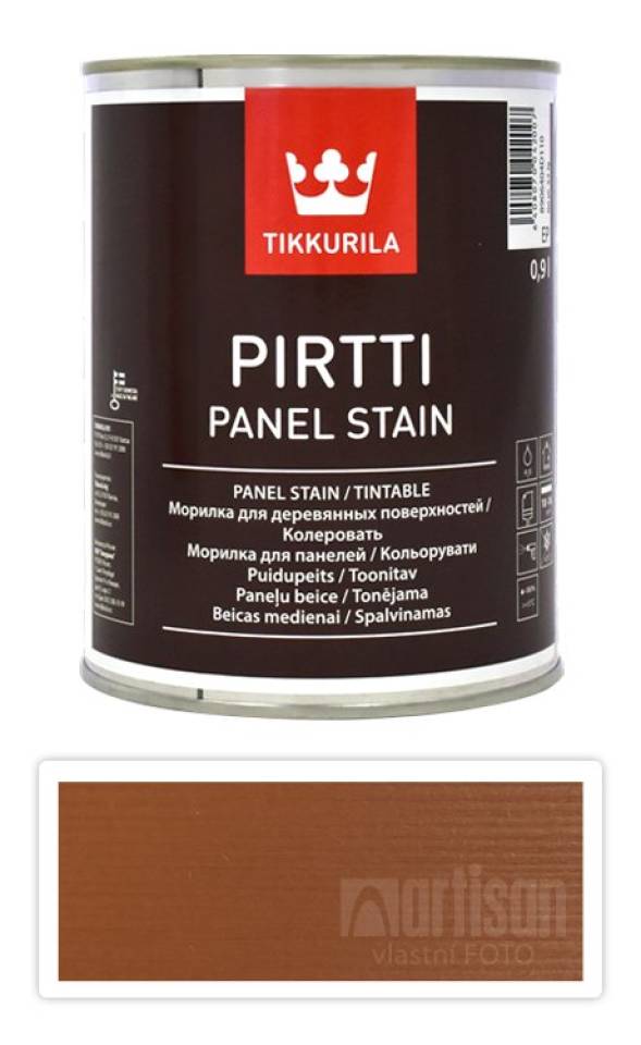 TIKKURILA Pirtti - vodou ředitelné mořidlo na dřevo v interiéru 0.9 l Vahvero 5053