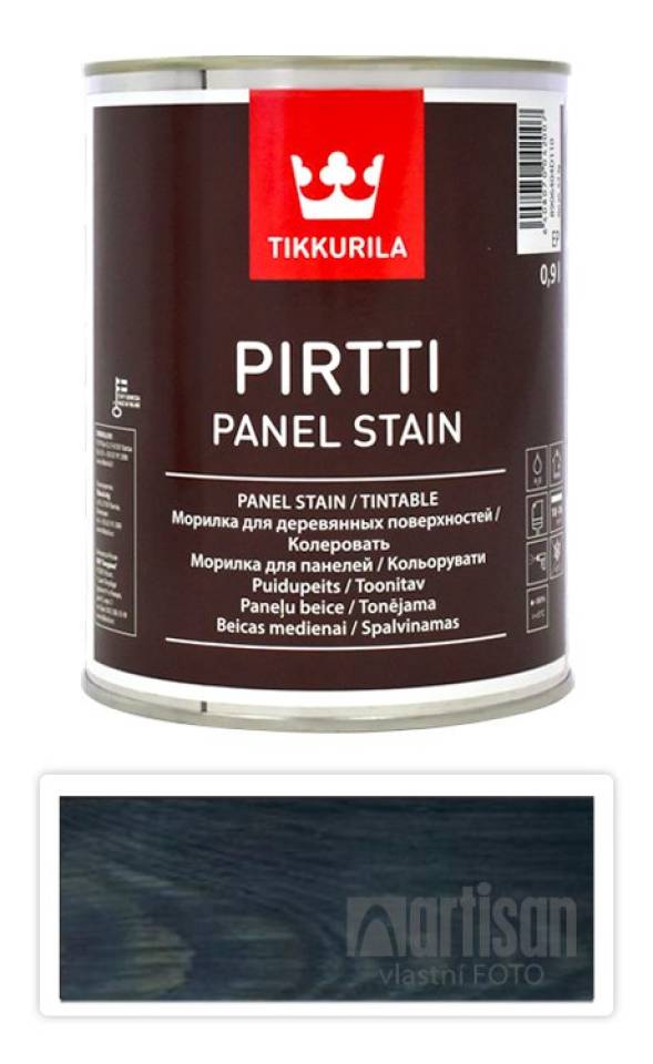 TIKKURILA Pirtti - vodou ředitelné mořidlo na dřevo v interiéru 0.9 l Yö 5086