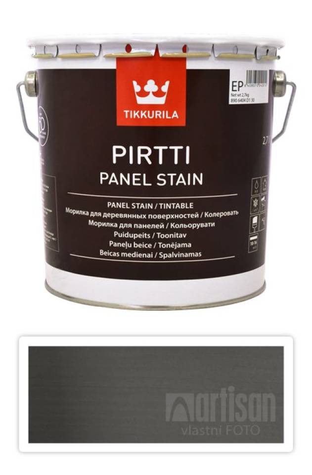TIKKURILA Pirtti - vodou ředitelné mořidlo na dřevo v interiéru 2.7 l Poro 5087