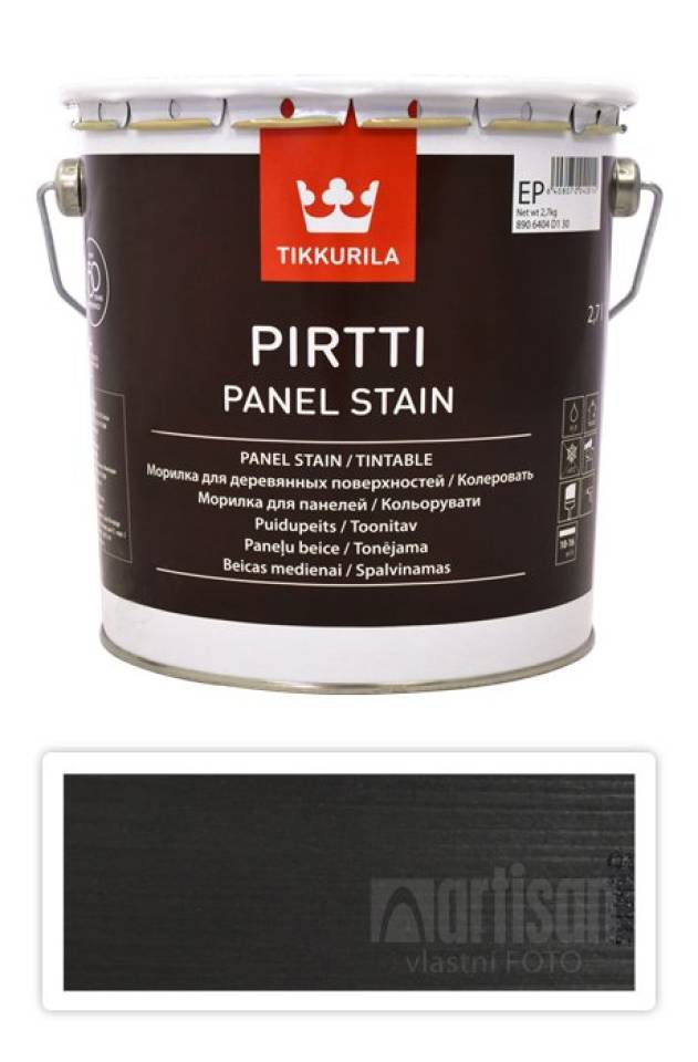 TIKKURILA Pirtti - vodou ředitelné mořidlo na dřevo v interiéru 2.7 l Siimes 5069