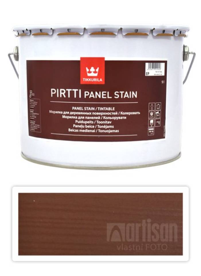 TIKKURILA Pirtti - vodou ředitelné mořidlo na dřevo v interiéru 9 l Honka 5072