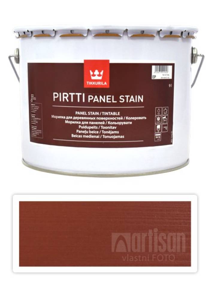 TIKKURILA Pirtti - vodou ředitelné mořidlo na dřevo v interiéru 9 l Kettu 5056