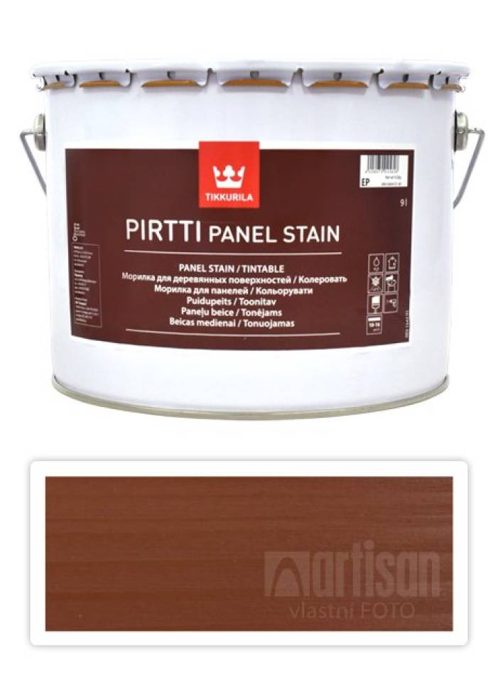 TIKKURILA Pirtti - vodou ředitelné mořidlo na dřevo v interiéru 9 l Mänty 5055