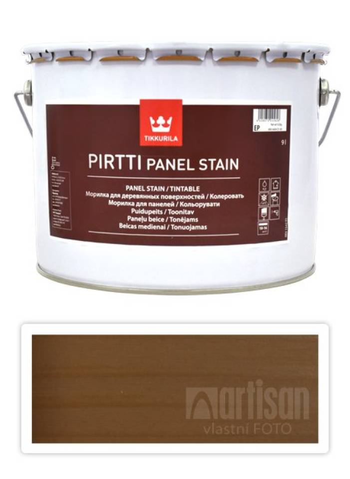 TIKKURILA Pirtti - vodou ředitelné mořidlo na dřevo v interiéru 9 l Ruoko 5070